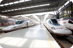 Málaga María Zambrano, Estación de Tren de Málaga María Zambrano y Aeropuerto de Málaga - ParkingMariaZambrano.com